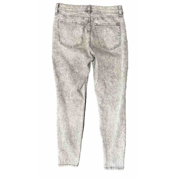 Banana Republic Women’s Jeans Mid Rise Skinny Fit Grey Denim  Sz 27/4 - EUC - Picture 6 of 7